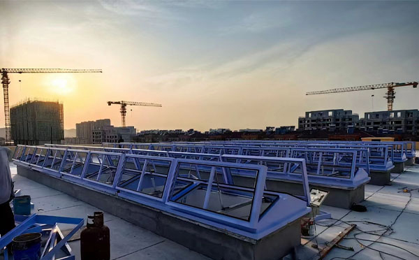 消防宁夏排烟窗工作原理